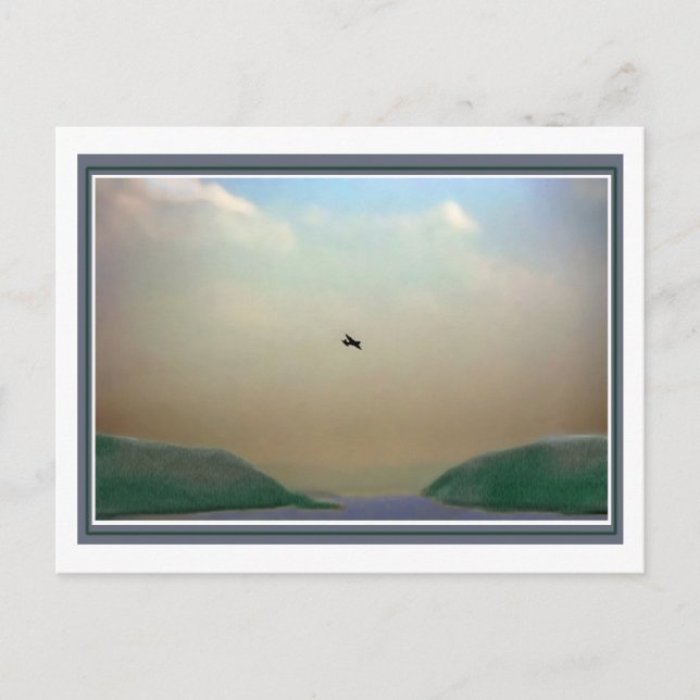 Cartão Postal Sobre o Hudson (Frente)