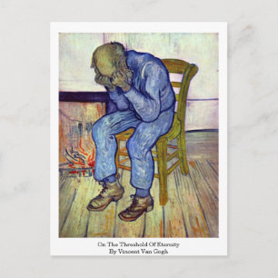 Cartão Postal Sobre O Limiar De Eternidade De Vincent Van Gogh