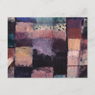 Cartão Postal Sobre um Motif de Hammamet por Paul Klee