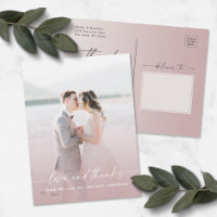 Sobreposição de Foto de Casamento Mauve Ombre