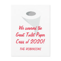 Sobrevivemos a 2020! Nome da Família de Quarentena