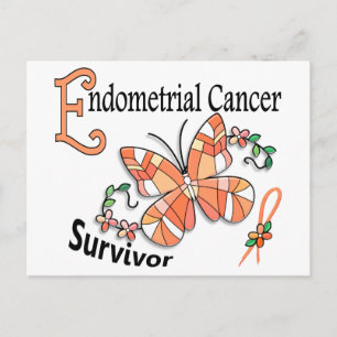 Cartão Postal Sobrevivência 6 Cancer Endometrial
