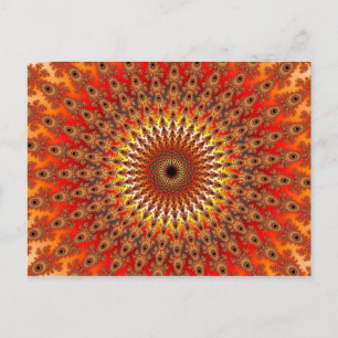 Cartão Postal Sobrevivência - Fractal