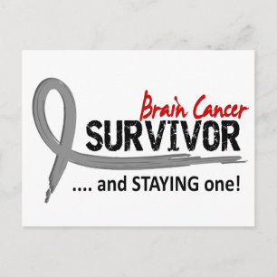 Cartão Postal Sobrevivente 8 Cancer cerebral