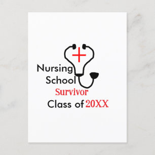 Cartão Postal Sobrevivente da escola de enfermagem turma de 20XX