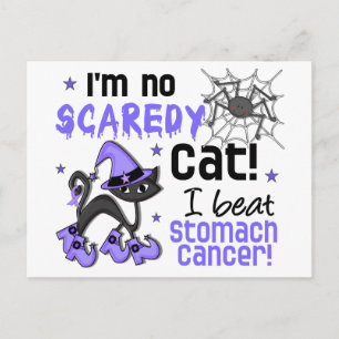 Cartão Postal Sobrevivente de câncer de estômago Halloween 2