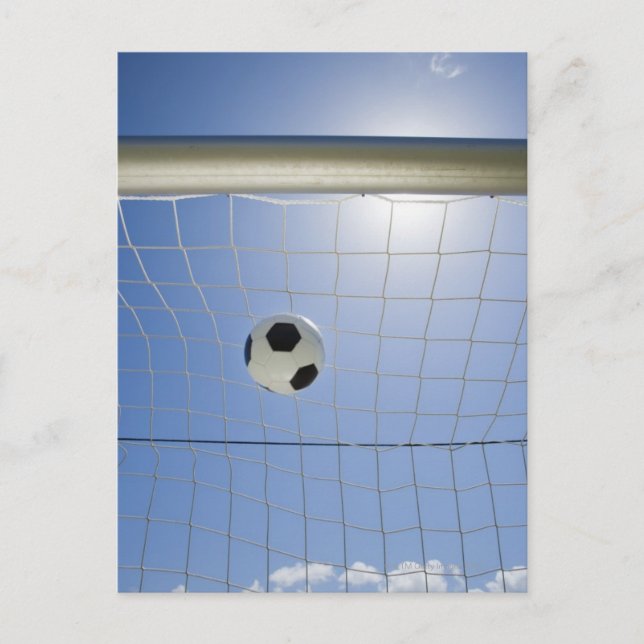 Cartão Postal Soccer Ball and Goal 2 (Frente)