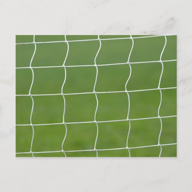 Cartão Postal Soccer Goal Net (Frente)