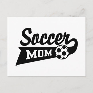 Cartão Postal Soccer Mãe