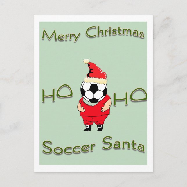cartão postal soccersanta (Frente)
