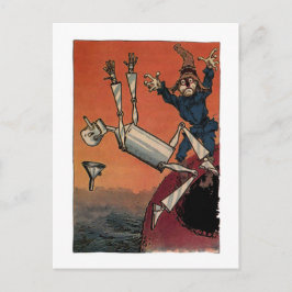 Cartão Postal Socorro! Tinman Falling