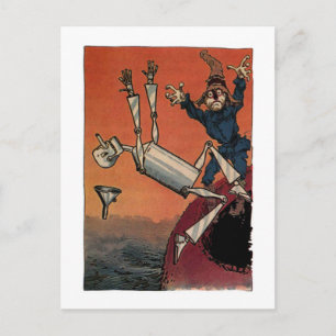 Cartão Postal Socorro! Tinman Falling