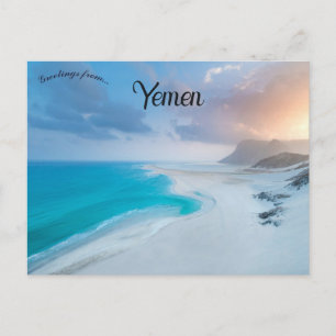 Cartão Postal Socotra Yemen