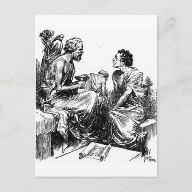 Cartão Postal sócrates (Frente)