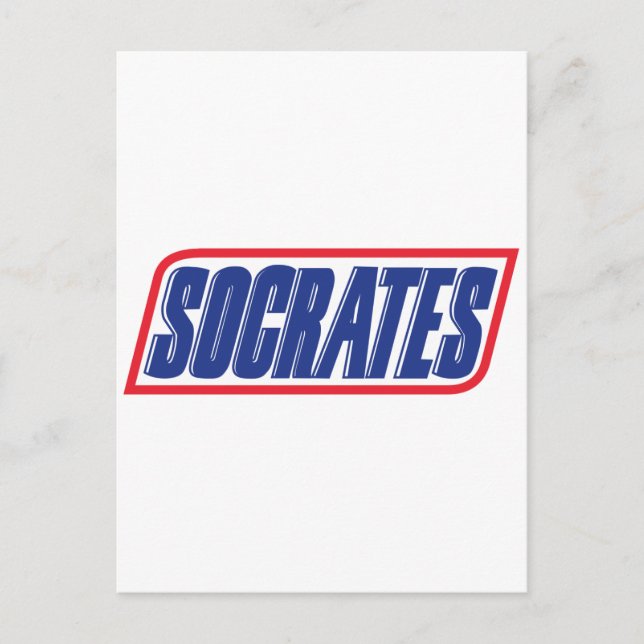 Cartão Postal Socrates (Frente)