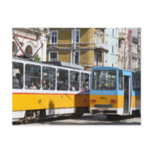 Sofia Trams, Bulgária Cartão-postal