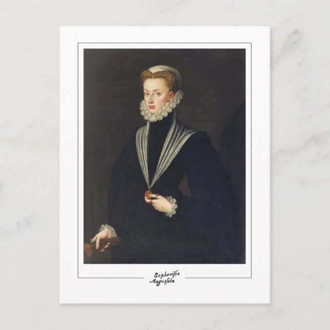 Cartão Postal Sofonisba Anguissola 4 - Cartão-postal de arte (Frente)