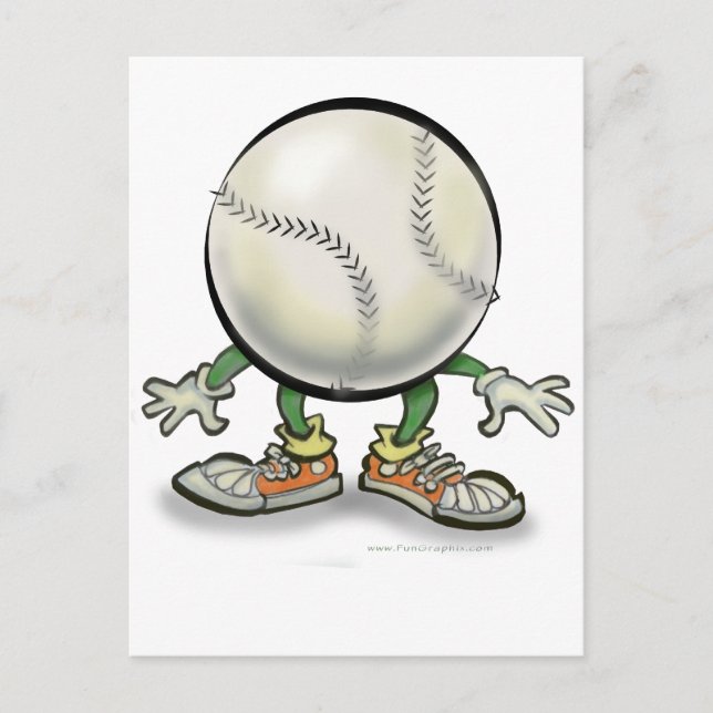 Cartão Postal Softball (Frente)
