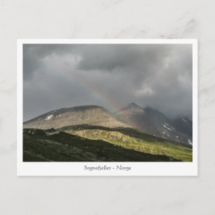 Cartão Postal Sognefjellet Noruega