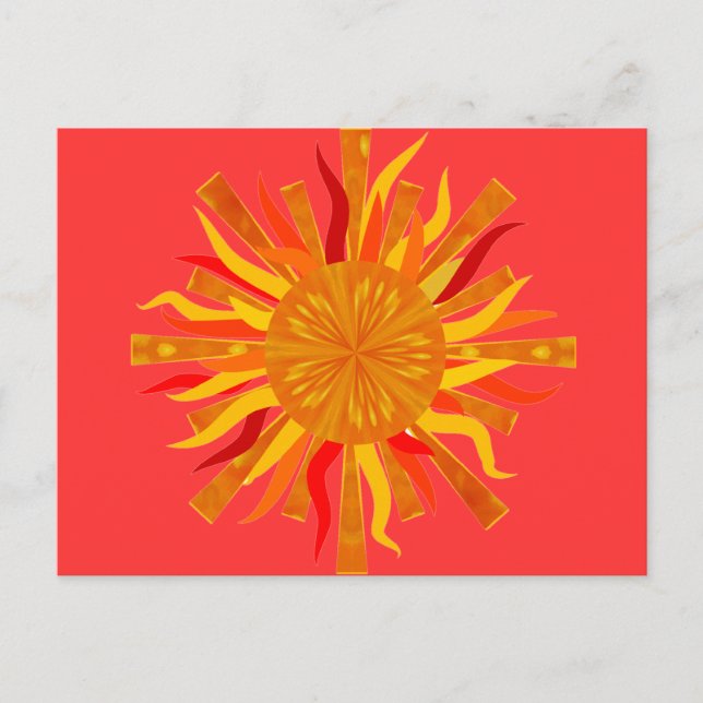 Cartão Postal Sol (Frente)