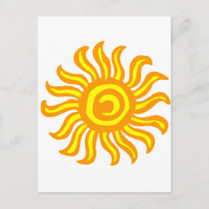 Cartão Postal Sol