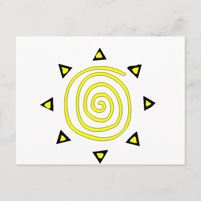 Cartão Postal Sol (Frente)