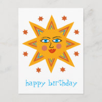 Sol Alegre ANIVERSÁRIO FELIZ PERSONALIZADO