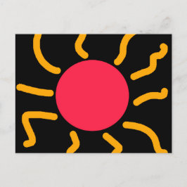 Cartão Postal Sol bonito