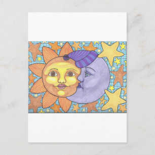 Cartão Postal Sol e Lua 1