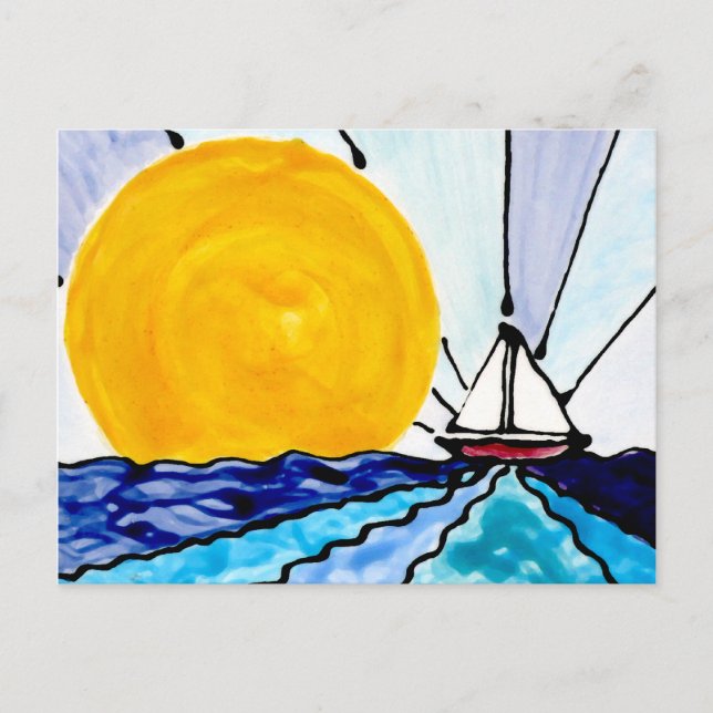 Cartão Postal Sol Grande (Frente)
