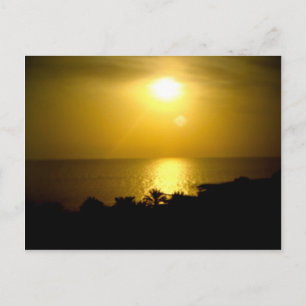 Cartão Postal Sol Preguiçoso