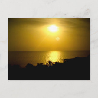 Cartão Postal Sol Preguiçoso