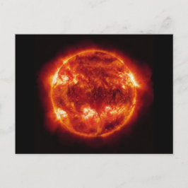 Cartão Postal Sol Vermelho