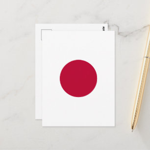 Cartão Postal Sol Vermelho do Japão