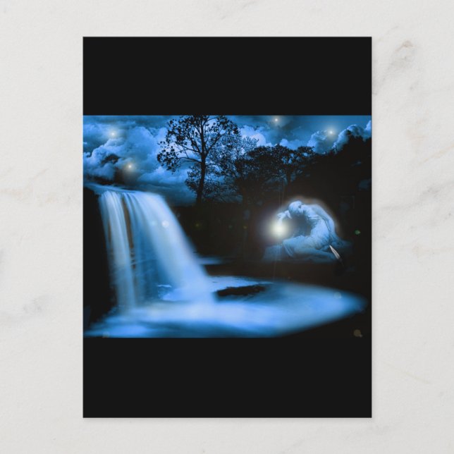 Cartão Postal Solar no escuro (Frente)