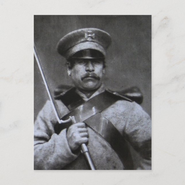 Cartão Postal soldado russo (Frente)