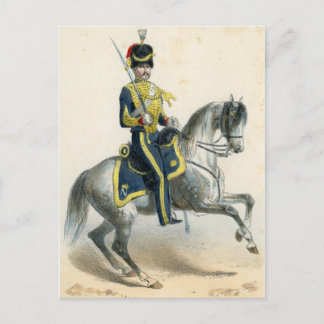 Cartão Postal Soldados franceses do século XIX