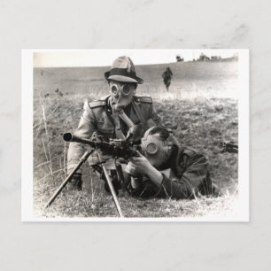 Cartão Postal Soldados italianos da WWII