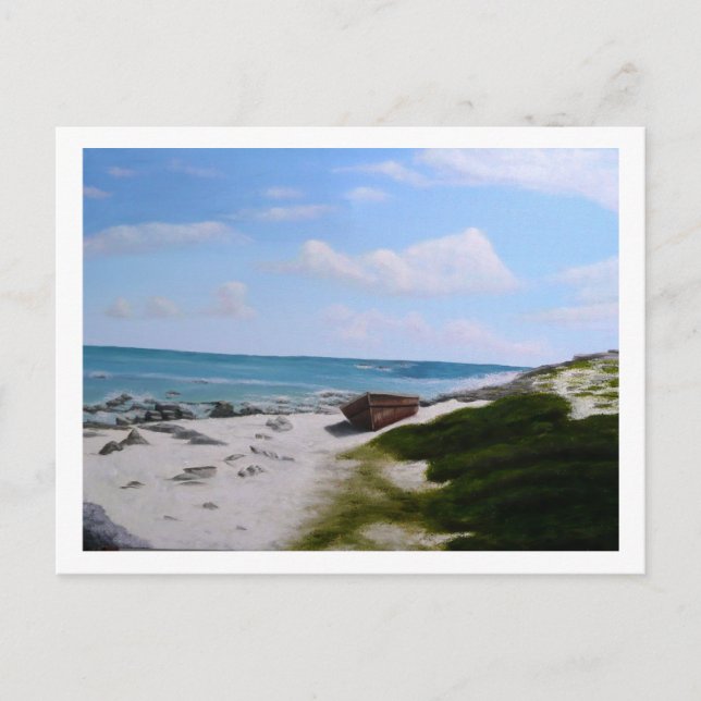 Cartão Postal Solidão em Cancún (Frente)