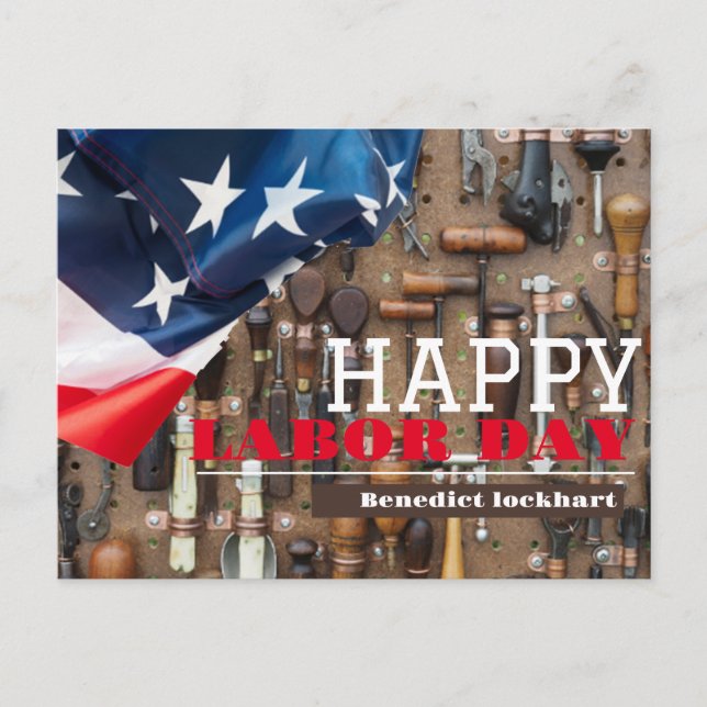 Cartão Postal Solidariedade Trabalhadora Unity Labour Day com ba (Frente)