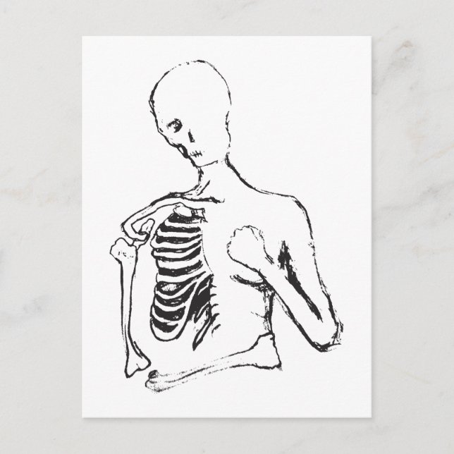 Cartão Postal solitário (Frente)