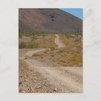 Cartão Postal Solitário Desert Road 01