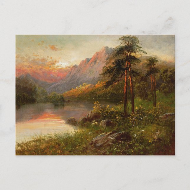 Cartão Postal Solitude em terras altas (Frente)