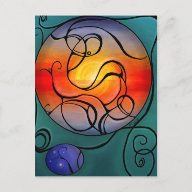 Cartão Postal Solstício (Frente)