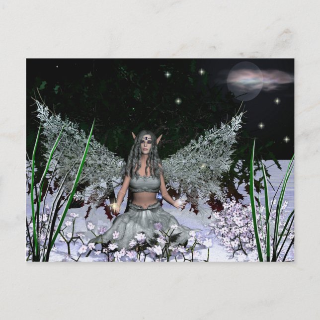 Cartão Postal Solstício de inverno (Frente)