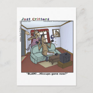 Cartão Postal Soluços de Cavalo