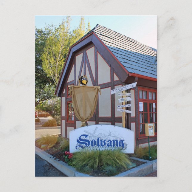 Cartão postal Solvang! (Frente)