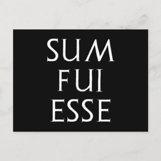 Cartão Postal soma esse Latein