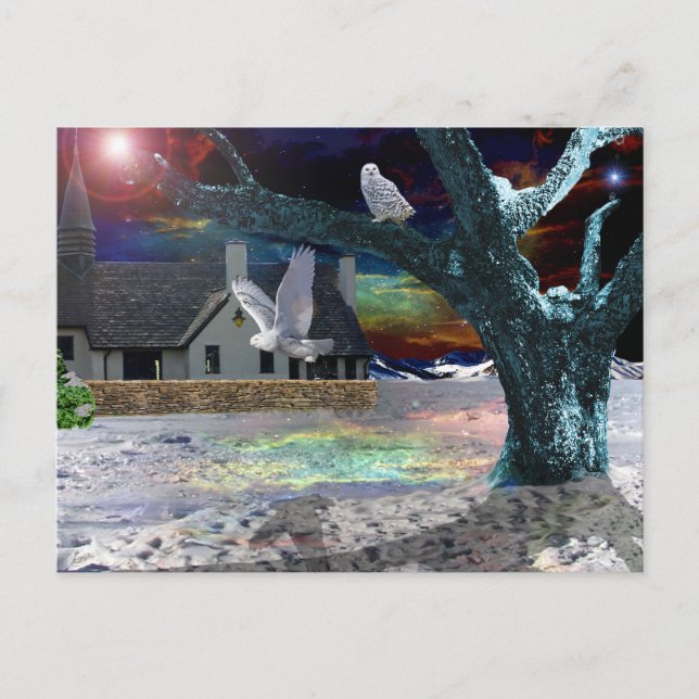 Cartão Postal Sombra do luar. (Frente)