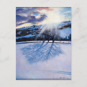 Cartão Postal Sombras de Neve 2009
